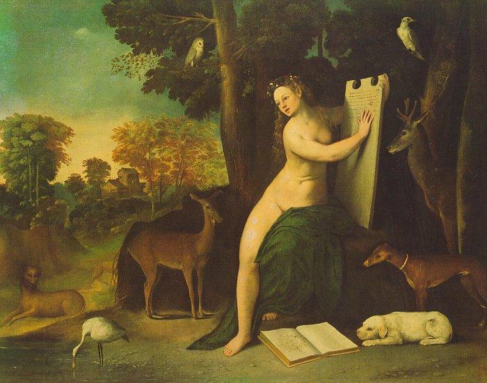 Dosso Dossi Circe and her Lovers in a Landscape oil painting picture
